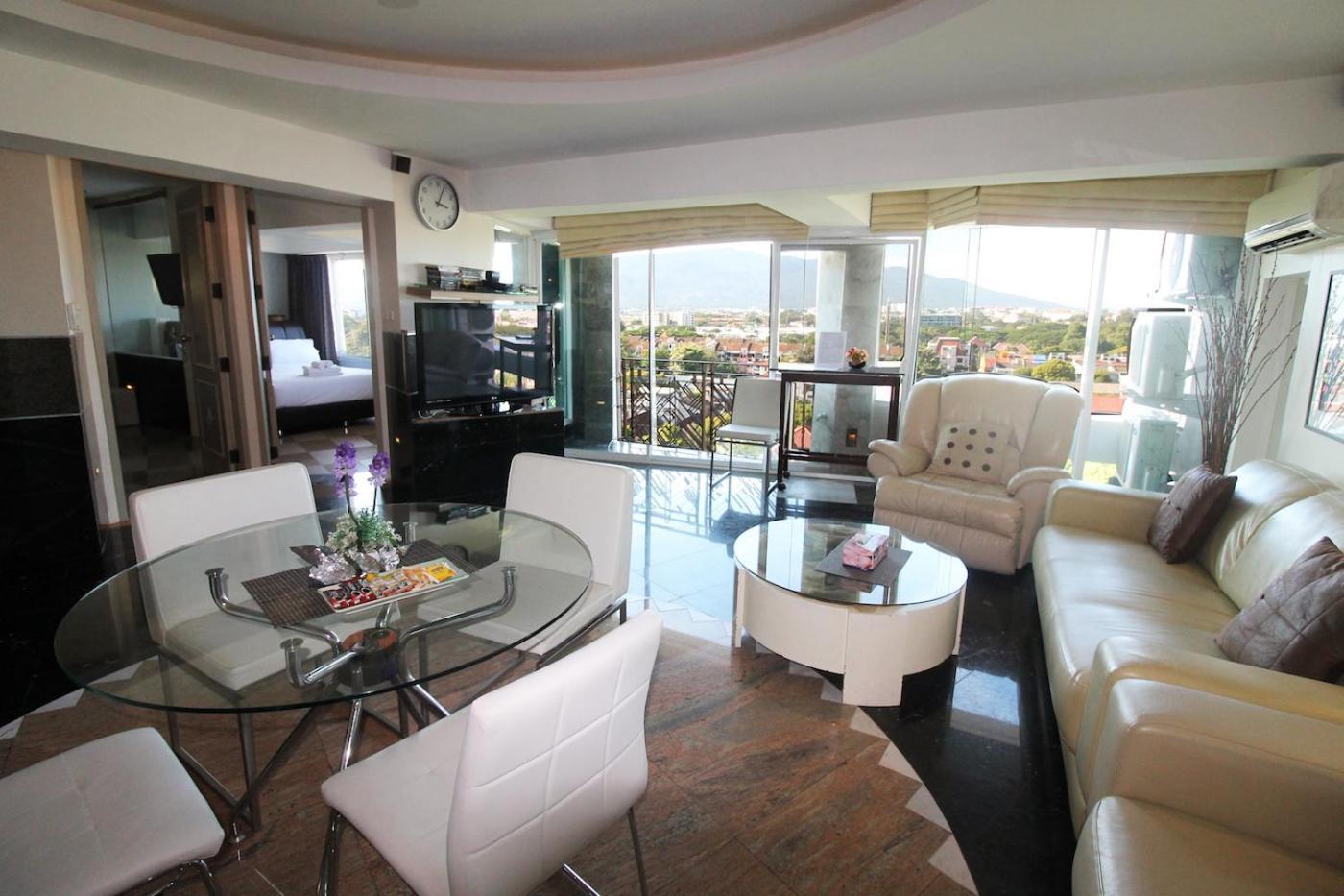 Penthouse Galare Thong Tower Apartment Chiang Mai Exterior photo