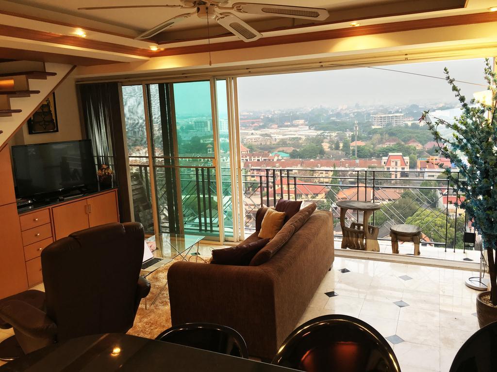 Penthouse Galare Thong Tower Apartment Chiang Mai Exterior photo